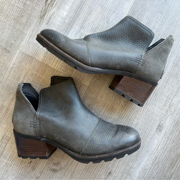 Sorel Women’s Sz 8 Sorel Cate™ Cut Out Heeled Bootie Boot - Picture 1 of 8